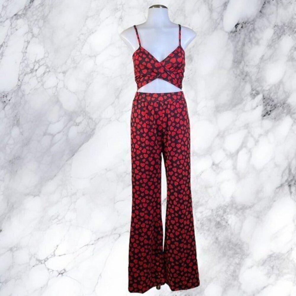 Dolls Kill Wrap Me In Your Love Pant Set